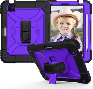 NIKCORP Zaštitna maska iPad Air 5/4 i Pro 11", ljubičasta